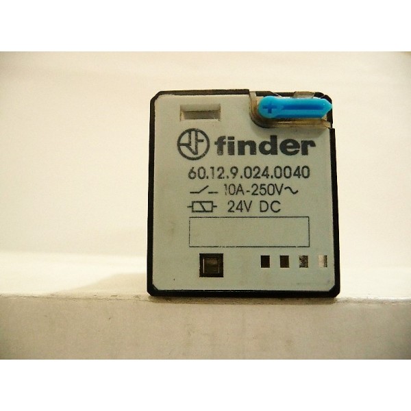 Power Relay, 60.12.9.024.0040, 8-Pin Octal, EC-01, Finder